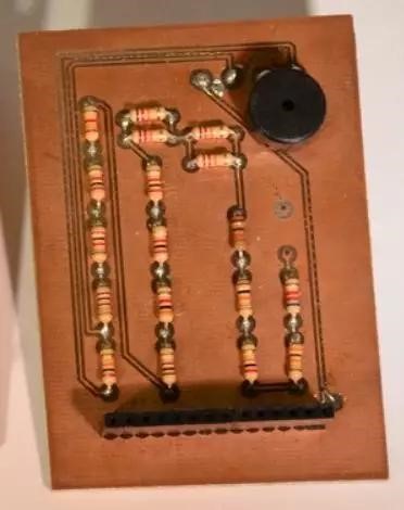 露銅的PCB，沒有阻礙焊&絲印