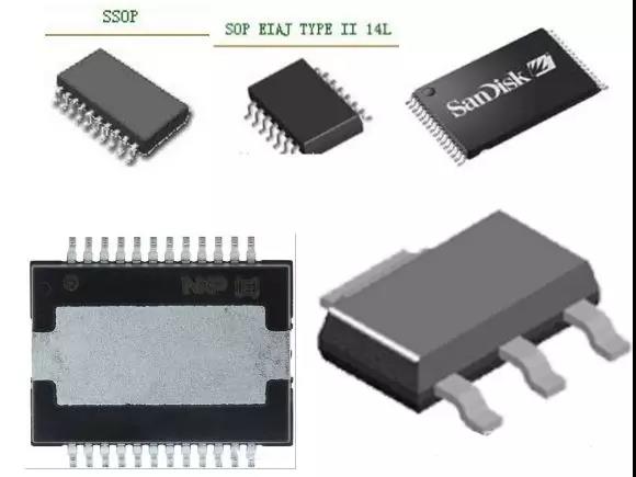 21、MFP(mini flat package)小形扁平封裝