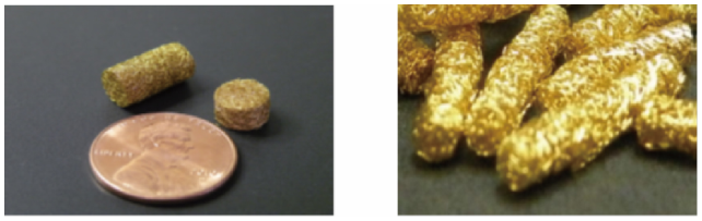 圖 8 典型毛紐扣實(shí)物照片