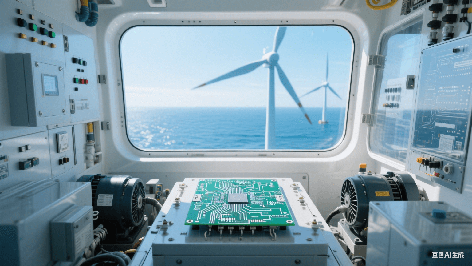 海上風(fēng)電設(shè)備中的陶瓷PCB電路板