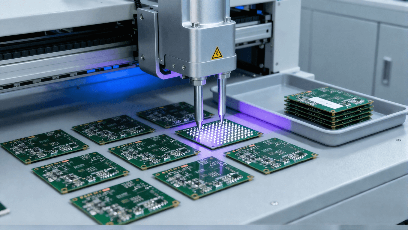 汽車電子8層高壓PCB飛針復(fù)測場景，10%異常板復(fù)測實現(xiàn)總體降本32%