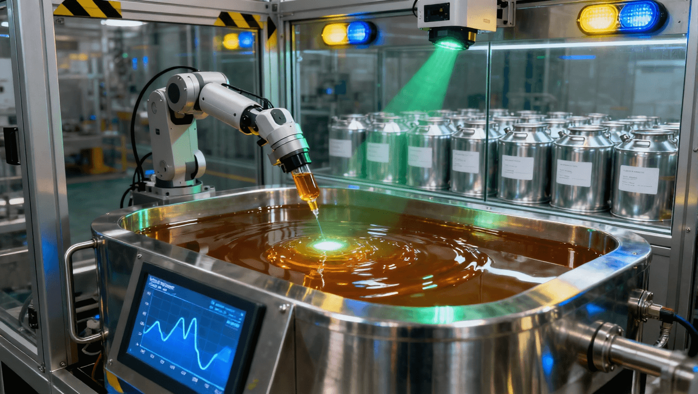 AI視覺檢測系統(tǒng)實(shí)時(shí)監(jiān)控鍍液成分動態(tài)變化