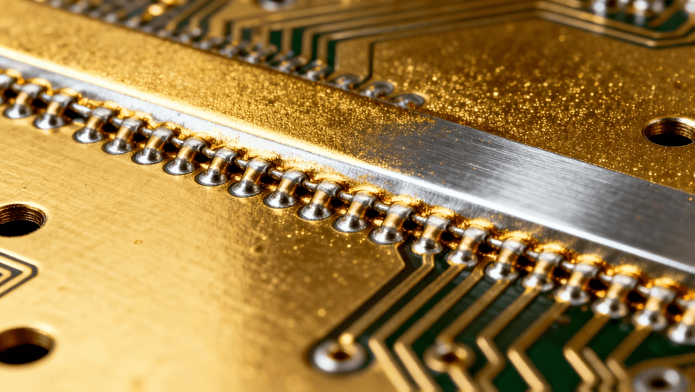 電路板表面鍍金層的精確控制與附著力展示
