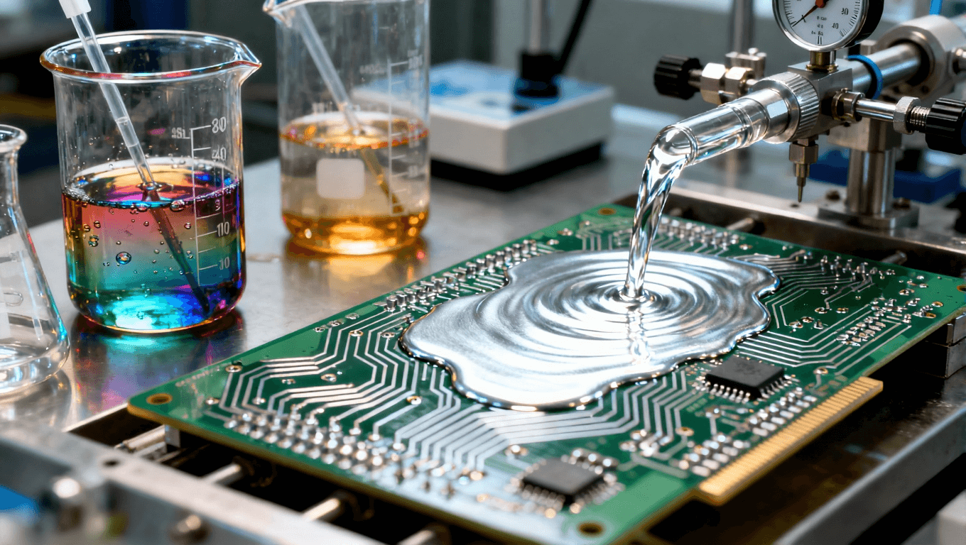 鍍液成分與溶液穩(wěn)定性，影響電路板鍍鎳金效果的關(guān)鍵