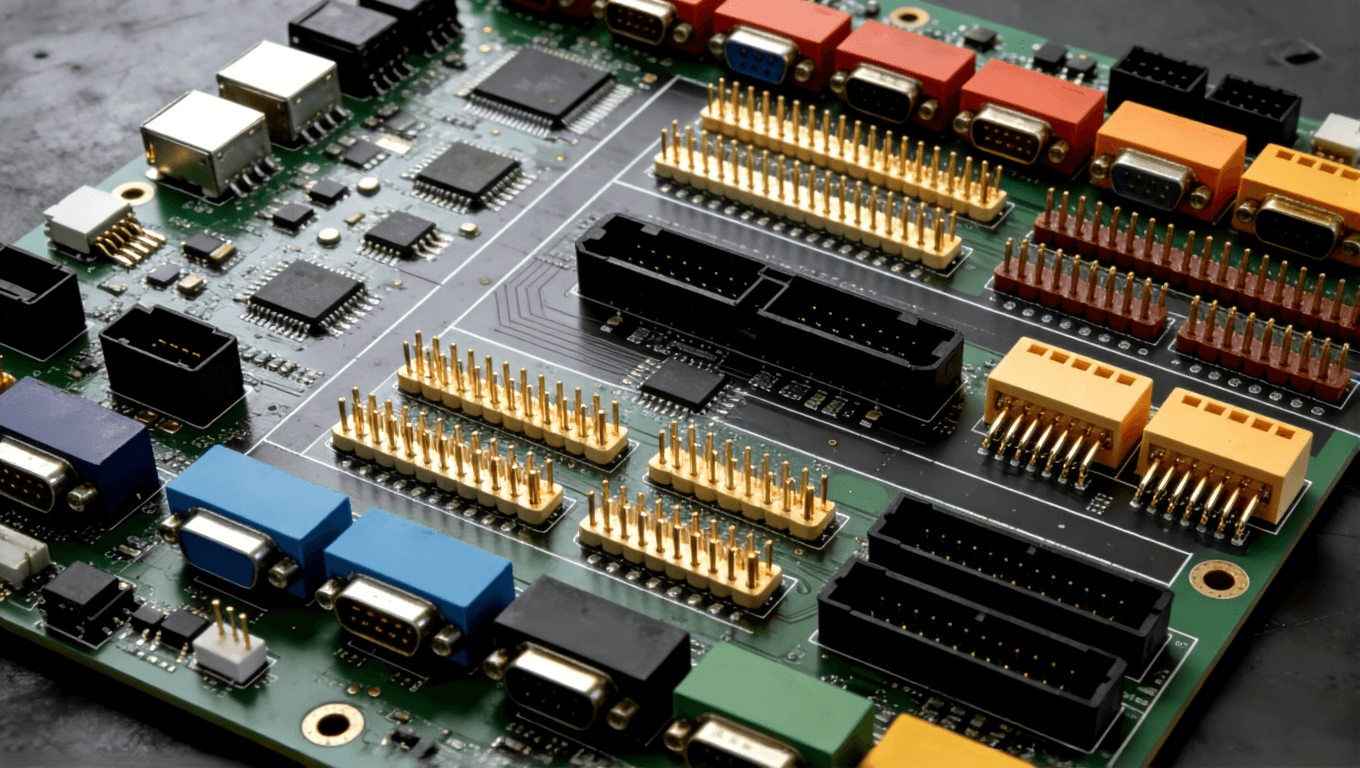 自動(dòng)駕駛域控制器 PCB 多傳感器接口模塊化布局俯視圖