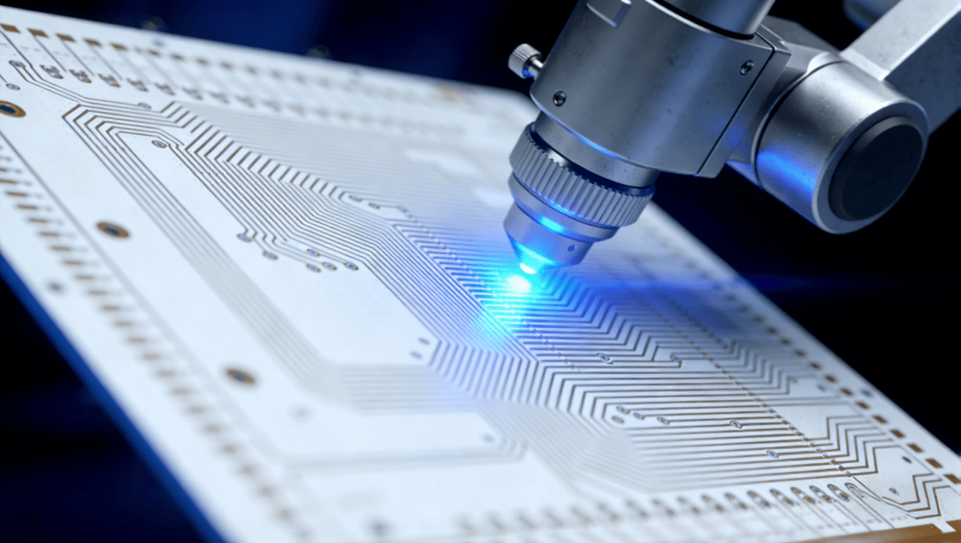 激光檢測(cè)設(shè)備精密測(cè)量陶瓷基板線寬線距過(guò)程