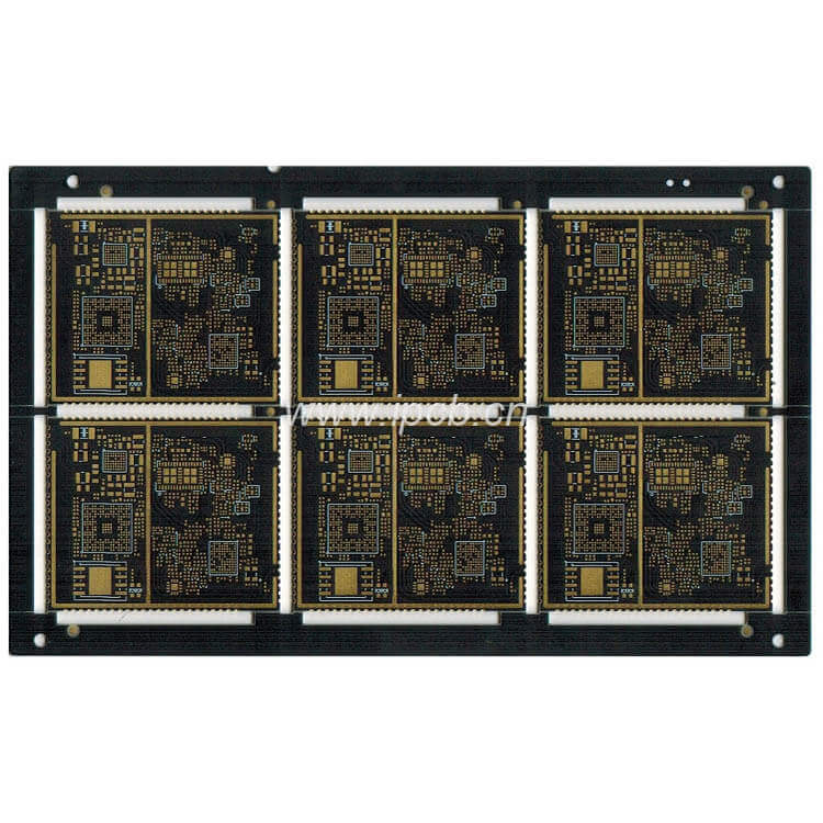 6層二階HDI半孔板